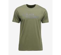 Black Diamond Mini Stacked Short Sleeve T-Shirt Forest Green - M