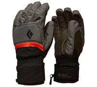 Black Diamond - Ski gloves in PrimaLoft® and GORE-TEX - Mission Gloves Walnuts in Leather - Size XS - Grey Grey XS