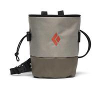 Black Diamond - Mojo Zip Chalk Bag - Chalk bag size S/M, grey