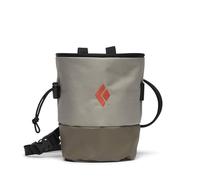 Black Diamond - Mojo Zip Chalk Bag - Chalk bag size M/L, grey