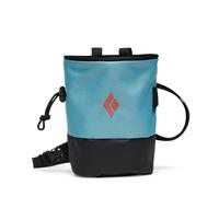 Black Diamond - Mojo Zip Chalk Bag - Chalk bag size M/L, turquoise/black