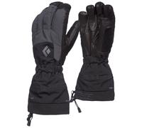 Black Diamond - Mountaineering Gloves in PrimaLoft® - Soloist Gloves Black for Men in Leather - Size M Black M