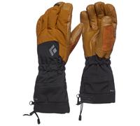 Black Diamond - Mountaineering gloves in PrimaLoft® - Soloist Gloves Dark Curry in Leather - Size M - Brown Brown M
