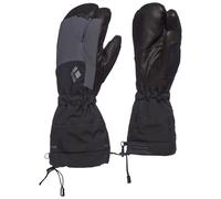 Black Diamond - Mountaineering mittens in PrimaLoft® - Soloist Finger Gloves Black for Men in Leather - Size M Black