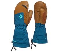 Black Diamond - Mountaineering mittens in PrimaLoft® - W Mercury Mitts Azurite for Women in Leather - Size S - Blue Blue S
