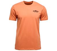Black Diamond - Mountainscape S/S Tee - T-shirt size XS, orange