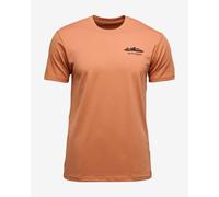 Black Diamond Mountainscape Short Sleeve T-Shirt Orange - L