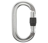 Black Diamond Oval Keylock Screwgate Carabiner - Carabiner Polished One Size