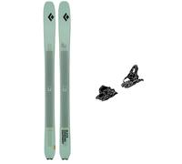 Black Diamond - Pack Ski Impulse 98 Ti W - 168 + Attack Lyt 11 Gw Br.110 Solid White - Ski
