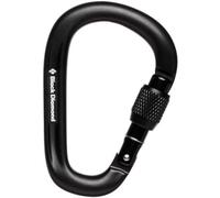 Black Diamond - Pearlock Screwgate Carabiner - HMS carabiner black