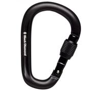 Black Diamond - Pearlock Screwgate Carabiner - HMS carabiner black