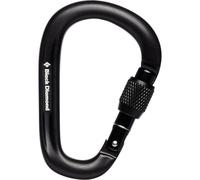 BLACK DIAMOND Pearlock Screwgate Carabiner - Mixte - Black - size only size- model 2026 only size