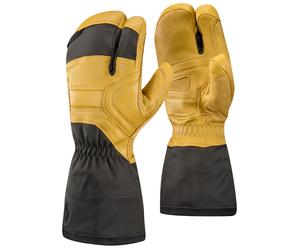 Black Diamond - Performance ski gloves in PrimaLoft® and GORE-TEX - Guide Finger Gloves Beeswax for Men in Nylon - Size S - Yellow Yellow S
