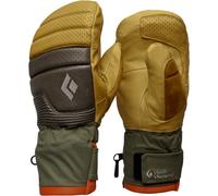 BLACK DIAMOND Progression Mitts - Men - Yellow / Brown - size 8.5/9- model 2026 8.5/9