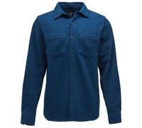 Black Diamond Project Heavy Flannel Long Sleeve Shirt Blue S Men