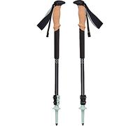 Black Diamond Pursuit Aluminum Trekking Poles - Collapsible & Adjustable, Charcoal-Foam Green, Small/Medium