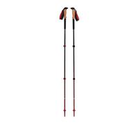 Black Diamond - 4-season hiking poles - Pursuit Trekking Poles Charcoal/Octane in Aluminium - Size S/M - Black Black S/M