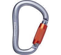 BLACK DIAMOND Rocklock Twistlock Carabiner - Mixte - Grey / Orange - size only size- model 2026 only size