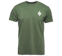Black Diamond - S/S Equipment For Alpinist Tee - T-shirt size L, olive