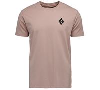 Black Diamond - S/S Equipment For Alpinist Tee - T-shirt size XS, brown
