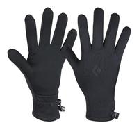BLACK DIAMOND Screentap Midweight Gloves with Fleece Lining for Running Switching Hiking Touchscreen Black NPF Small Black NPF Small