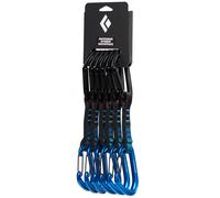 Black Diamond - Set of 6 quickdraws - Hotforge Hybrid Quickpack 12Cm Blue Blue