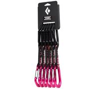 Black Diamond - Set of 6 quickdraws - Hotforge Hybrid Quickpack 12 cm Ultra Pink one size