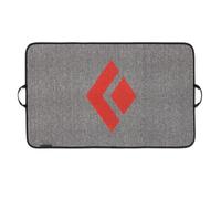 Black Diamond Sitstarter Crash Pad, Portable Climbing Protection with Carpet Swatch, Closed-Cell Foam, 80 x 50 cm, 0.9 kg for Bouldering