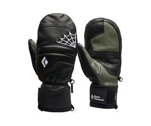Black Diamond - Ski mittens in Leather and Insulation PrimaLoft® - Max Palm Spark Mitts Black Tundra for Men in Leather - Size S Black S