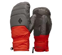 Black Diamond - Ski mittens in PrimaLoft® and GORE-TEX - Mission Mx Mitts Walnut Octane in Leather - Size S - Grey Grey S