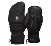 Black Diamond - Ski mittens in PrimaLoft® and GORE-TEX - W Mission Mx Mitts Black for Women in Leather - Size L Black L