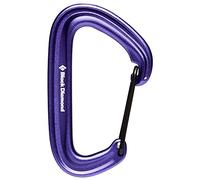 Black Diamond - Litewire Carabiner - Snapgate carabiner purple