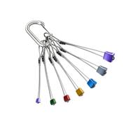 Black Diamond - Stopper Set Classic - Nut size Set Größe 5-11 inkl. Karabiner, mulitcolor