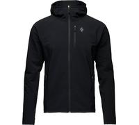 Black Diamond - Stretch fleece with water-repellent finish - M Coefficient Storm Full Zip Hoody Black for Men in Recycled Polyester - Size L Black L