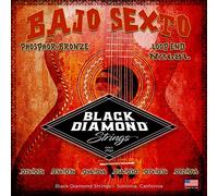 Black Diamond Strings® N268L Bajo Sexto Phosphor (Loop) 024/.024 | .034/.034 | .046/.046 | .030/.056 | .074/.034 | 092 .046