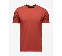 Black Diamond Stripe Short Sleeve T-shirt orange red - XL