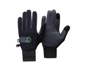 Black Diamond - Tactile and water-repellent gloves - Hybrid Light Gloves Black Carbon for Men in Softshell - Size S Black S