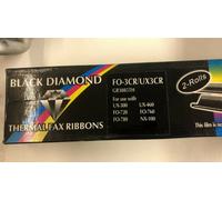 Black Diamond Thermal Fax Ribbons 2 Packs for Sharp Machines