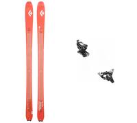 Black Diamond - Touring skis - Pack Helio Carbon 88 2026 in Wood - Red Red 152 cm.161 cm.170 cm