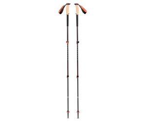 BLACK DIAMOND Trail Cork Trekking Poles, Pair of 2 Lightweight Collapsible Aluminum Hiking Sticks with Cork Grips for Backpacking, Walking, Camping, Mountaineering, Fig