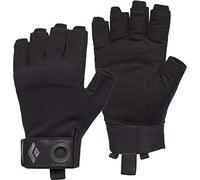 Black Diamond Unisex CRAG HALF-FINGER GLOVES Kletter-Handschuhe, Klettersteig, Black, XL