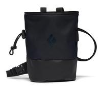 Black Diamond - Mojo Zip Chalk Bag - Chalk bag size S/M, black