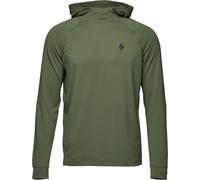 Black Diamond - UPF 40+ sun protection T-shirt - M Alpenglow Hoody Tundra for Men - Size M - Khaki Khaki M