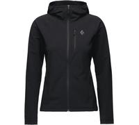 Black Diamond - Versatile Hooded Jacket - W Coefficient Storm Full Zip Hoody Black for Women - Size L Black L
