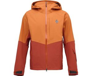 Black Diamond - Veste de ski de randonnée imperméable et respirante - M Recon Stretch Shell Saffron Burnt Sienna for Men in Nylon - Size XL - Orange Orange XL