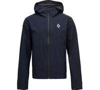 Black Diamond - Water-repellent and breathable jacket - M Dawn Patrol Softshell Black for Men in Nylon - Size L Black L