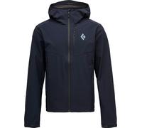 Black Diamond - Water-repellent and breathable jacket - M Dawn Patrol Softshell Black for Men in Nylon - Size M Black M