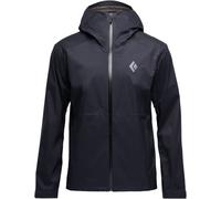 Black Diamond - Waterproof and breathable Jacket - M Fineline Stretch Shell Black for Men - Size 175-193 cm Black 175-193 cm