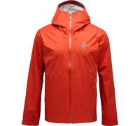 Black Diamond - Waterproof and breathable Jacket - M Fineline Stretch Shell Burnt Sienna for Men - Size M - Orange Orange M