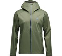 Black Diamond - Waterproof and breathable Jacket - M Fineline Stretch Shell Tundra for Men - Size 175-193 cm - Green Green 175-193 cm
